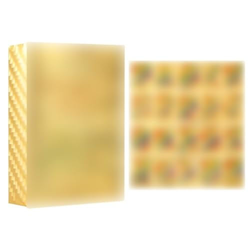 PRAOFRT 55 Stück Schwarz Seltene Karten Set,Sammelkarten,Metall Karten Deutsch,Vmax Karten Gold,Anime Trading Karten Für Kinder（Deutsch） von PRAOFRT