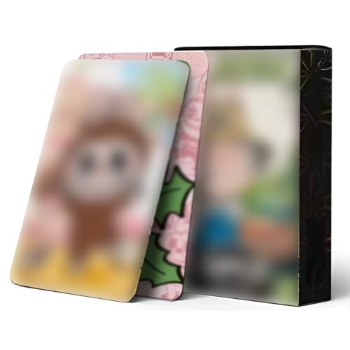 PRAOFRT 92 Fotos Kartenspiele für Kinder Anime-bezogene Karten Spielkarten Keine Wiederholungskarte（B） von PRAOFRT