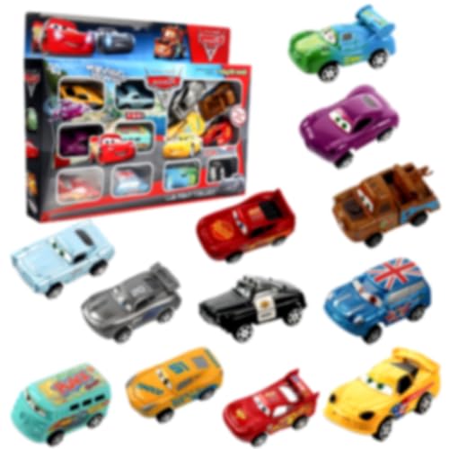 PRBUEHI 12 Stück Cars Spielzeug Spielzeugauto Set Plastik Kinder Auto Spielzeug Mini Auto Kreatives Cars für Kinder Geeignet für Kinderpartys, Kuchendekoration PRBUEHI 12 Stück Cars Spielzeug Spielzeugauto Set Plastik Kinder Auto Spielzeug Mini Auto Kreatives Cars für Kinder Geeignet für Kinderpartys, Kuchendekoration von PRBUEHI