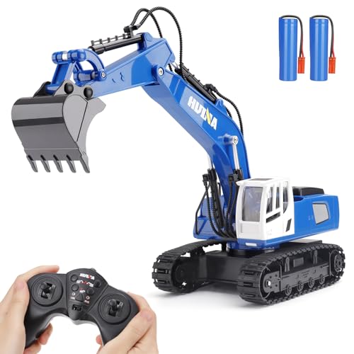 PREBOX Ferngesteuert Bagger Spielzeuge für Jungen,Rc Bagger Metall ferngesteuert mit 360° Drehplattform Lichtern und Geräuschen Maßstab 1:18, 2,4 GHz PREBOX Ferngesteuert Bagger Spielzeuge für Jungen,Rc Bagger Metall ferngesteuert mit 360° Drehplattform Lichtern und Geräuschen Maßstab 1:18, 2,4 GHz von PREBOX