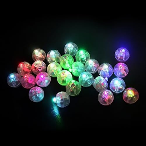 PRECORN 50 Stück LED Ballons Party Lichter: Blinkende Mini Ballonlichter für Geburtstag, Hochzeit, Weihnachten & mehr! Vielfarbige Luftballon Dekoration mit faszinierendem Farbenspiel - Für jede Feier PRECORN 50 Stück LED Ballons Party Lichter: Blinkende Mini Ballonlichter für Geburtstag, Hochzeit, Weihnachten & mehr! Vielfarbige Luftballon Dekoration mit faszinierendem Farbenspiel - Für jede Feier von PRECORN