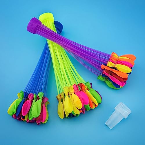 PRECORN Wasserbomben selbstschließend 111 Stück Mehrfarbig 3 Bündel mit je 37 Wasserballons selbst verschließend ohne Knoten PRECORN Wasserbomben selbstschließend 111 Stück Mehrfarbig 3 Bündel mit je 37 Wasserballons selbst verschließend ohne Knoten von PRECORN