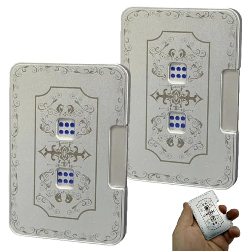 Automatischer Würfelautomat, mechanischer Fingertip-Würfeldrehteller, kreativer mechanischer Würfel, tragbares, interaktives Tischspiel als Geschenk von PREIJBFGHN