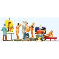 PREISER 10106 H0 Maler, Bildhauer, Modelle. Zubehör als Bausatz. PREISER 10106 H0 Maler, Bildhauer, Modelle. Zubehör als Bausatz. von PREISER