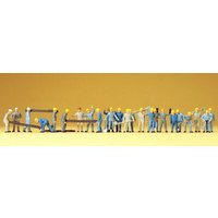 PREISER 14403 H0 Gleisbauarbeiter. 24 Figuren PREISER 14403 H0 Gleisbauarbeiter. 24 Figuren von PREISER