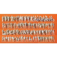 PREISER 16337 H0 Reisende und Passanten. 120 unbemalte Figuren PREISER 16337 H0 Reisende und Passanten. 120 unbemalte Figuren von PREISER