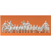 PREISER 16520 1:87 EDW Motorisierte Infanterie/ Panzergrenadiere unbemalt, 20 Stück von PREISER
