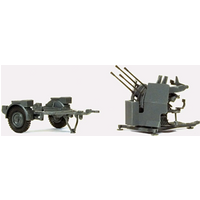 PREISER 16582 H0 2cm Flakvierling 38, mit SdAnh 52 - Bausatz PREISER 16582 H0 2cm Flakvierling 38, mit SdAnh 52 - Bausatz von PREISER