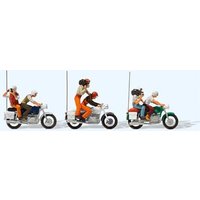 PREISER 25102 H0 Kradfahrer TV und Presse von PREISER