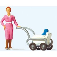 PREISER 28037 H0 Frau mit Kinderwagen PREISER 28037 H0 Frau mit Kinderwagen von PREISER