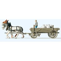 PREISER 30470 H0 Bauernwagen mit Mehlsäcken. F PREISER 30470 H0 Bauernwagen mit Mehlsäcken. F von PREISER
