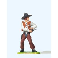 PREISER 54805 1:25 Cowboy stehend, mit Revolver von PREISER