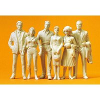 PREISER 57820 1:24 Passanten. 6 unbemalte Figure PREISER 57820 1:24 Passanten. 6 unbemalte Figure von PREISER