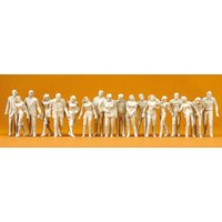 PREISER 65601 SPUR 0 Passanten. 18 unbemalte Figur PREISER 65601 SPUR 0 Passanten. 18 unbemalte Figur von PREISER
