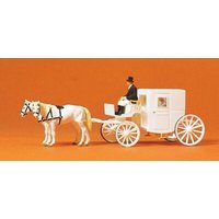 PREISER 75150 TT Hochzeitskutsche, geschlossen - Fertigmodell PREISER 75150 TT Hochzeitskutsche, geschlossen - Fertigmodell von PREISER