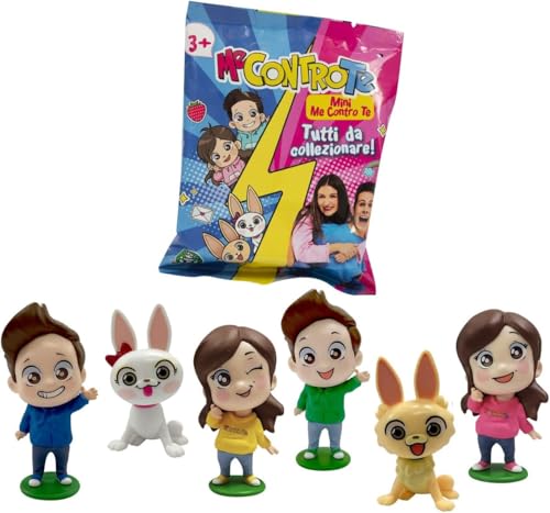 Me Contro Te – Komplett-Set mit 6 Mini-Figuren H = 6 cm – Ihn, Sofi und Freunde auf vier Pfoten Me Contro Te – Komplett-Set mit 6 Mini-Figuren H = 6 cm – Ihn, Sofi und Freunde auf vier Pfoten von PRESTIGE & DELUXE