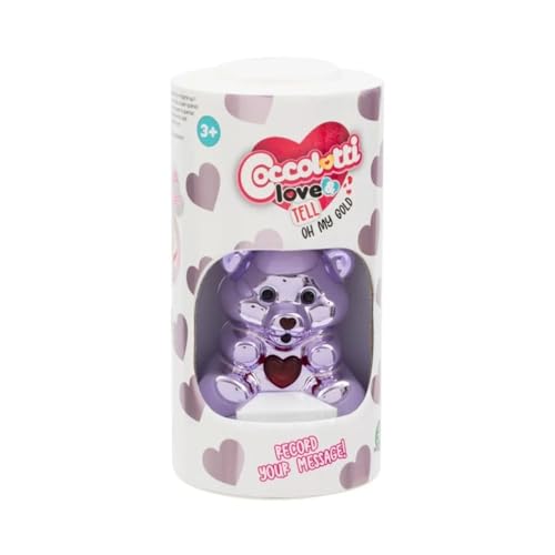 PRESTIGE & DELUXE Love und Tell Passion Bär mit Aufnahmefunktion und Schlüsselanhänger – Farbe Lila Metall glänzend + gratis 6-in-1-Stift, Duftstift und Schlüsselanhänger mit Pailletten PRESTIGE & DELUXE Love und Tell Passion Bär mit Aufnahmefunktion und Schlüsselanhänger – Farbe Lila Metall glänzend + gratis 6-in-1-Stift, Duftstift und Schlüsselanhänger mit Pailletten von PRESTIGE & DELUXE