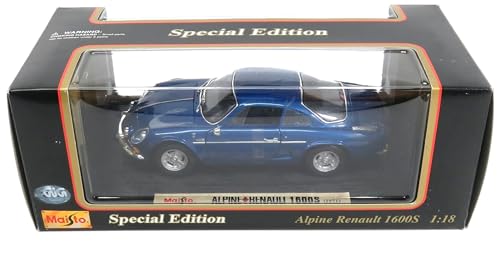 PRESTIGE & DELUXE Modellauto Reproduktion Auto - Alpine Ranault 1600S 1971 blau - Sonderedition zum Sammeln PRESTIGE & DELUXE Modellauto Reproduktion Auto - Alpine Ranault 1600S 1971 blau - Sonderedition zum Sammeln von PRESTIGE & DELUXE