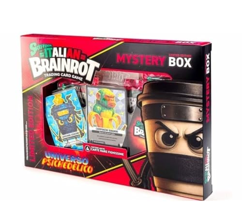 PRESTIGE & DELUXE Skifidol Italian Brainrot - Mistery Box Psychedelisches Universum - limitierte Auflage + 2 Schlüsselanhänger Italian Brainrot von PRESTIGE & DELUXE
