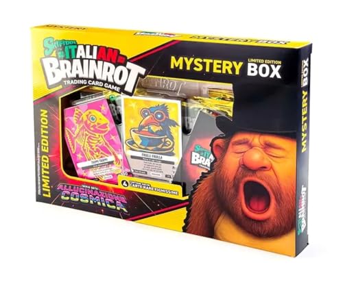 PRESTIGE & DELUXE Skifidol Italian Brainrot – Mistery Box – kosmische Halluzination – limitierte Auflage + 2 Schlüsselanhänger Italian von PRESTIGE & DELUXE