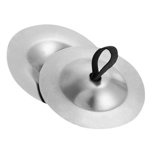 PRETYZOOM 1 Paar Handrad Sensorisches Instrumente Musikinstrument Fingerbecken Gongs Klatschender Mit Becken Trommelstöcke Handtrommeln Beckenfilze Shaker Kupfer Silver PRETYZOOM 1 Paar Handrad Sensorisches Instrumente Musikinstrument Fingerbecken Gongs Klatschender Mit Becken Trommelstöcke Handtrommeln Beckenfilze Shaker Kupfer Silver von PRETYZOOM