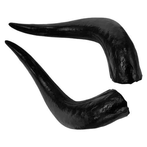 PRETYZOOM Halloween Stirnband Dekorative Plastik Bull Hörner Für Requisiten Haar Clip Charme PRETYZOOM Halloween Stirnband Dekorative Plastik Bull Hörner Für Requisiten Haar Clip Charme von PRETYZOOM