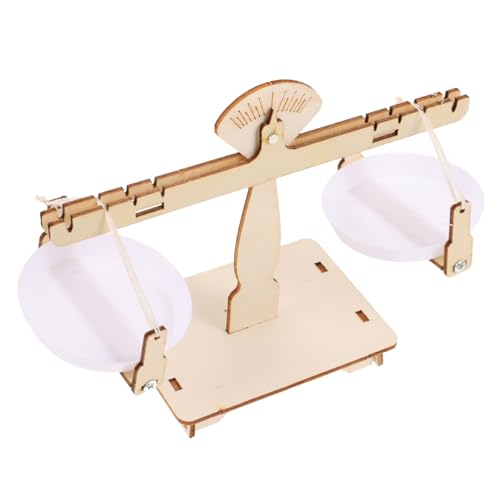 PRETYZOOM 1 Satz Balance- Waage Zum Zusammenbauen Von Maßstabsgetreues Montagespielzeug Für Wissenschaftsexperiment Lernspielzeug DIY Balance Scale Toy Hölzern PRETYZOOM 1 Satz Balance- Waage Zum Zusammenbauen Von Maßstabsgetreues Montagespielzeug Für Wissenschaftsexperiment Lernspielzeug DIY Balance Scale Toy Hölzern von PRETYZOOM