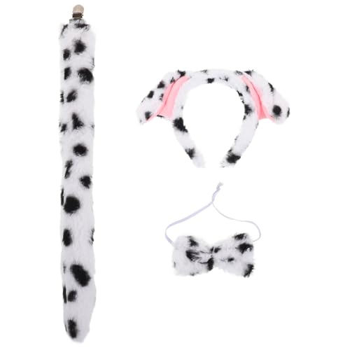 PRETYZOOM 1 Set Hund Halloween Outfit Cosplay Ohr Stirnband Set Für Jungen Und Mädchen Tier Kostüm PRETYZOOM 1 Set Hund Halloween Outfit Cosplay Ohr Stirnband Set Für Jungen Und Mädchen Tier Kostüm von PRETYZOOM