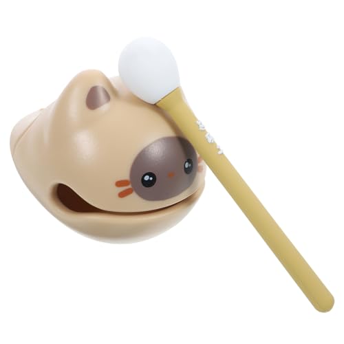 PRETYZOOM 1 Satz Katzenfigur Holzspielzeug Kreatives Desktop mit Entspannendem Leicht und Tragbar Robustes Material für Stressabbau und Büromood Verbesserung von PRETYZOOM