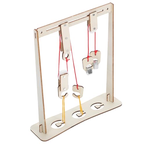 PRETYZOOM 1 Satz Kran experimentierkasten Modellbau Set Physik-Kit Physik-Modellbausatz Experimentiermaterial Riemenscheibenhalter Lehrmittel Physik-Tool Flaschenzug und Halterung Plastik PRETYZOOM 1 Satz Kran experimentierkasten Modellbau Set Physik-Kit Physik-Modellbausatz Experimentiermaterial Riemenscheibenhalter Lehrmittel Physik-Tool Flaschenzug und Halterung Plastik von PRETYZOOM