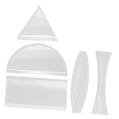 PRETYZOOM 1 Satz Optisches Linsenset Optisches Objektiv Transparente Optische Linse Physik Experimente Glaslinsen Für Physikunterricht Objektiv Für Physikunterricht Konvexe Linse 5 Stück von PRETYZOOM