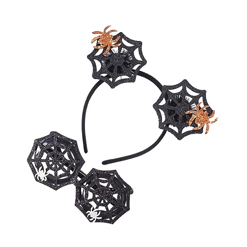 PRETYZOOM 1 Set Spinnennetz-stirnband Brille Haarreifen Halloween-neuheit Spinnennetz-brille für Erwachsene Jungen und Mädchen PRETYZOOM 1 Set Spinnennetz-stirnband Brille Haarreifen Halloween-neuheit Spinnennetz-brille für Erwachsene Jungen und Mädchen von PRETYZOOM