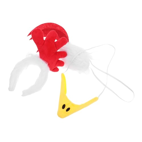 PRETYZOOM Ostern Hahn Stirnband Set 3-teilig Huhn Kostüm Zubehör Damen Tier Stirnband Für Partys PRETYZOOM Ostern Hahn Stirnband Set 3-teilig Huhn Kostüm Zubehör Damen Tier Stirnband Für Partys von PRETYZOOM