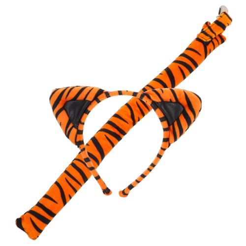 PRETYZOOM 1 Set Tigerohren Stirnband Tierohren Stirnband Cosplay Kopfschmuck Ohren Und Requisite PRETYZOOM 1 Set Tigerohren Stirnband Tierohren Stirnband Cosplay Kopfschmuck Ohren Und Requisite von PRETYZOOM