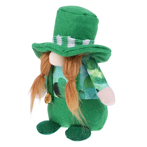PRETYZOOM 1 Stück Gesichtslose Puppe Matschig Mittelfingerzwerg Lustige Gartendeko Girlande St Patricks Day Party Favors Tür GNOME Figuren Plüsch Ungewöhnlich Vlies Green PRETYZOOM 1 Stück Gesichtslose Puppe Matschig Mittelfingerzwerg Lustige Gartendeko Girlande St Patricks Day Party Favors Tür GNOME Figuren Plüsch Ungewöhnlich Vlies Green von PRETYZOOM