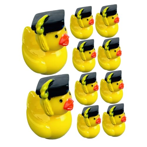 PRETYZOOM 10 Stück Abschlusshut Duckling Ornamente Miniaturtiere Zum Verstecken Miniatur-puppenhauszubehör Gartenstatue Mini-Statue Aus Harz Gartenstatue Aus Kunstharz Mini -häuser Gelb Harz PRETYZOOM 10 Stück Abschlusshut Duckling Ornamente Miniaturtiere Zum Verstecken Miniatur-puppenhauszubehör Gartenstatue Mini-Statue Aus Harz Gartenstatue Aus Kunstharz Mini -häuser Gelb Harz von PRETYZOOM