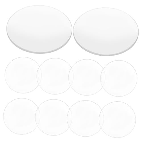 PRETYZOOM 10 Stück Lupe groß mit Vergrößerung optisch konvexe Linse Linsenphysik für das Labor Gerätelinse Lernhilfe für Experimente Acryl Transparent PRETYZOOM 10 Stück Lupe groß mit Vergrößerung optisch konvexe Linse Linsenphysik für das Labor Gerätelinse Lernhilfe für Experimente Acryl Transparent von PRETYZOOM