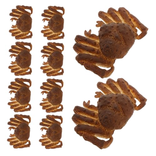 PRETYZOOM 10 Stück Simulierte Krabbendekoration Nachahmung Einer Krabbe Mini-krabbe Meerestierspielzeug Für Sea Animal Learning Gefälschter Hummer Harz Kaffee PRETYZOOM 10 Stück Simulierte Krabbendekoration Nachahmung Einer Krabbe Mini-krabbe Meerestierspielzeug Für Sea Animal Learning Gefälschter Hummer Harz Kaffee von PRETYZOOM