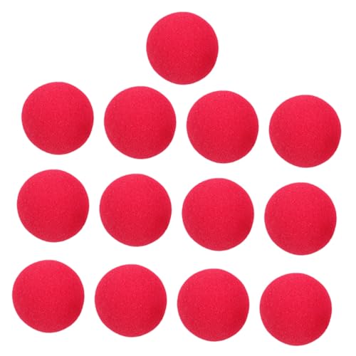 PRETYZOOM 100st Clown-nasenball Karnevalsspiele Clownnasenmänner Zirkus-requisiten Geburtstagsdekorationen Im Zirkus Schaumclown Karneval Dekorationen Buggy Partyzirkus Rot Schwamm von PRETYZOOM