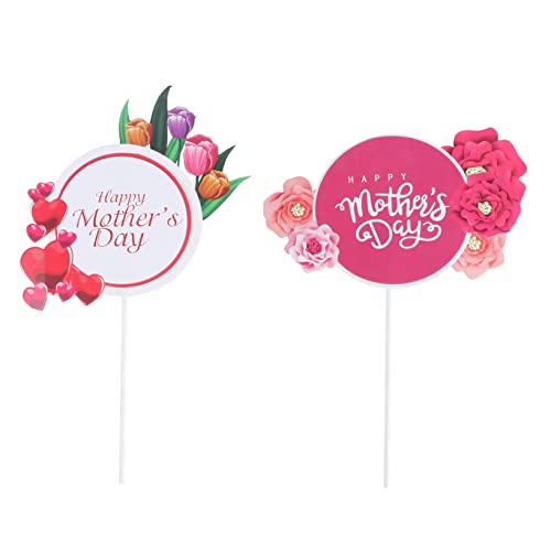 PRETYZOOM 10St Kucheneinsatz Muttertags-Dessert-Topper Mama Cupcake Picks Cupcake-Dekoration hichzeitstortendeko hochzeitstorten dekoration moederdag Partydekor Dessertdekoration Papier rot PRETYZOOM 10St Kucheneinsatz Muttertags-Dessert-Topper Mama Cupcake Picks Cupcake-Dekoration hichzeitstortendeko hochzeitstorten dekoration moederdag Partydekor Dessertdekoration Papier rot von PRETYZOOM