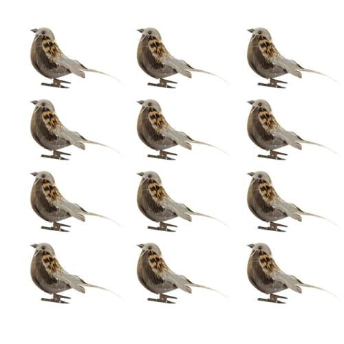PRETYZOOM 12st Vogel Dekoration Gefälschter Vogel Baum des Lebens Gartenwandkunst Hängende Verzierung Kleine Vögel Auf Clip Gartenwandkunst Im Freien Realistischer Vogel Weiß PRETYZOOM 12st Vogel Dekoration Gefälschter Vogel Baum des Lebens Gartenwandkunst Hängende Verzierung Kleine Vögel Auf Clip Gartenwandkunst Im Freien Realistischer Vogel Weiß von PRETYZOOM