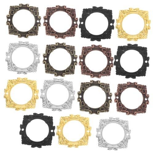 PRETYZOOM 15 Stück Teiliges Europäischer Retro Metallrahmen für Schränke Runde Legierungs Etikettenhalter Vintage Büro und Wohnraumdekoration Luxuriöse Beschriftungsrahmen für Möbel PRETYZOOM 15 Stück Teiliges Europäischer Retro Metallrahmen für Schränke Runde Legierungs Etikettenhalter Vintage Büro und Wohnraumdekoration Luxuriöse Beschriftungsrahmen für Möbel von PRETYZOOM