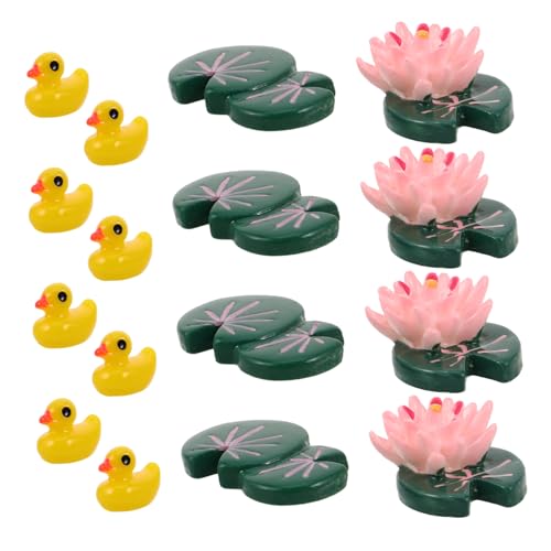 PRETYZOOM 16 STK Mikro-Landschaftsornamente aus Kunstharz gartenfiguren wohnaccessoires Mikrolandschaft Dekoration Lotusblütenfigur Dekorative Figuren Mini-Harz Miniaturfiguren Miniaturenten PRETYZOOM 16 STK Mikro-Landschaftsornamente aus Kunstharz gartenfiguren wohnaccessoires Mikrolandschaft Dekoration Lotusblütenfigur Dekorative Figuren Mini-Harz Miniaturfiguren Miniaturenten von PRETYZOOM
