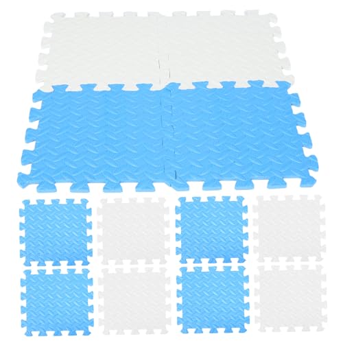 PRETYZOOM 16 Stück Puzzlematten aus Schaumstoff Große Krabbelmatte für Spielzimmer Wohnzimmer und Krippe Sicher und Flexibel PRETYZOOM 16 Stück Puzzlematten aus Schaumstoff Große Krabbelmatte für Spielzimmer Wohnzimmer und Krippe Sicher und Flexibel von PRETYZOOM