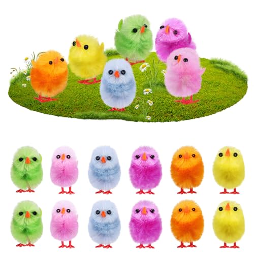 PRETYZOOM 18 Stück Mini-Osterküken Kleine Plüschhühner Flauschige Chenille-Küken. 1. 18-Zoll-Kuscheltierspielzeug Für Osterpartygeschenke PRETYZOOM 18 Stück Mini-Osterküken Kleine Plüschhühner Flauschige Chenille-Küken. 1. 18-Zoll-Kuscheltierspielzeug Für Osterpartygeschenke von PRETYZOOM