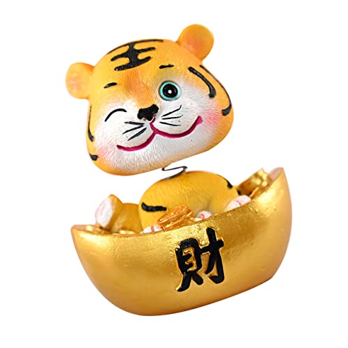 PRETYZOOM 1Stk kleine Tigerverzierung Ente Autozubehör süßes Autoornament Auto für den einzug Dekoration Schlafzimmer Kunstharz Tiger exquisites Tigerdekor PRETYZOOM 1Stk kleine Tigerverzierung Ente Autozubehör süßes Autoornament Auto für den einzug Dekoration Schlafzimmer Kunstharz Tiger exquisites Tigerdekor von PRETYZOOM