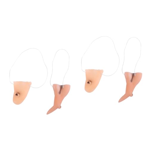PRETYZOOM Anzug Für Kinder 2 Sätze Hexennase Und Kinn Hexennasenprothese Requisiten Für Hexenkostüme Cosplay-partybevorzugung Verkleiden Überraschendes Hexenornament Die Halloween von PRETYZOOM