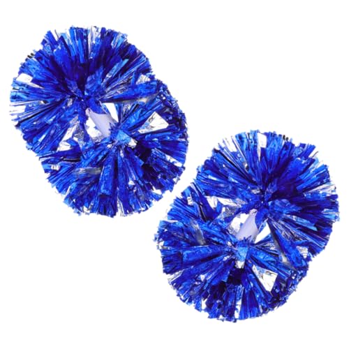 PRETYZOOM 2 Stück Cheerleading Blumenball Cheerleading Pom Poms Wiederverwendbare Cheerleader Pompons Cheerleading Requisite Tanz Pom Dekorativer Pom Pom Cheer Ausrüstung Poms Cheer von PRETYZOOM