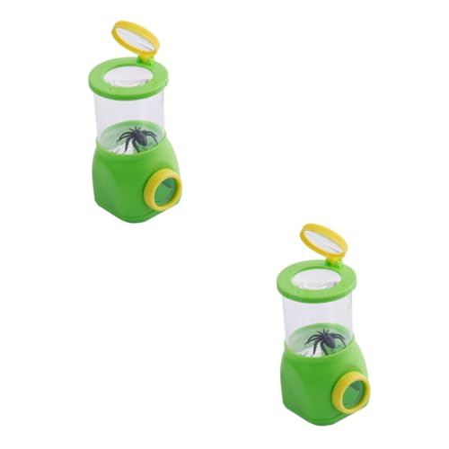PRETYZOOM 2 Stück Insektenbetrachter Insektenkäfig Vitrine Für Insekten Explorer Kit Insektenwanzen-viewer Zuschauer Insektenfangset Vergrößerungsglas Für Insektenbehälter von PRETYZOOM