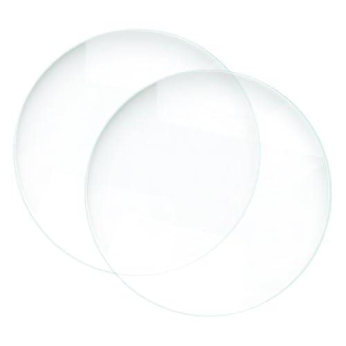 PRETYZOOM 2 Stück Optische Konvexe Linse Werkzeug Teleskop-objektiv Lupen Doppelkonvexes Objektiv Optisches Objektiv Konvexe Scheibe Optische Linsen Kleine Konvexe Linse Transparent Glas von PRETYZOOM